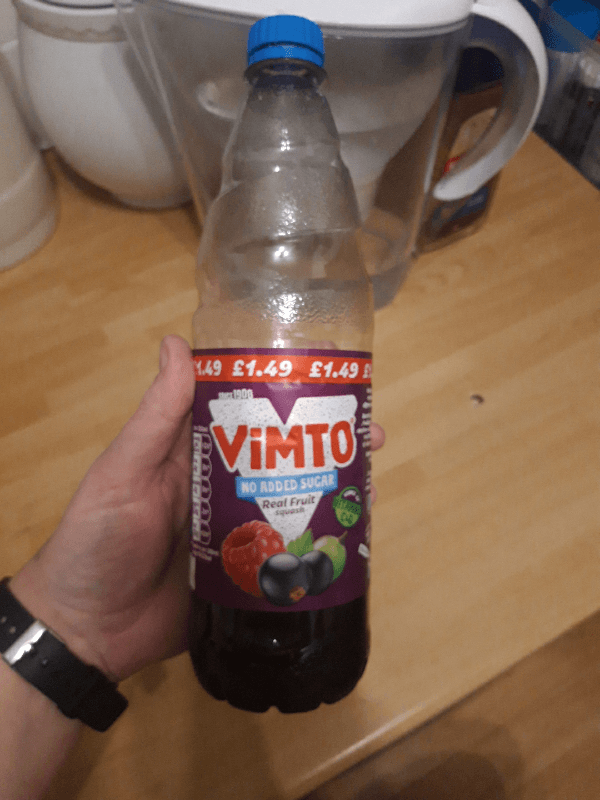 Vimto No Added Sugar Real Fruit Squash