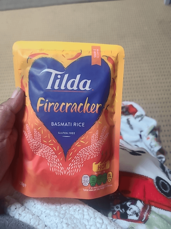 Tilda Hot Firecracker Basmati Rice Gluten Free