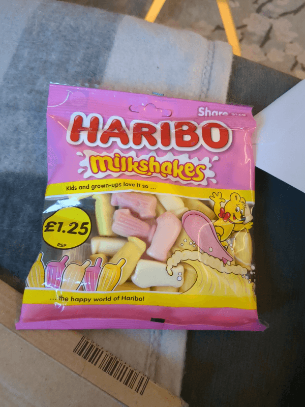 Haribo Milkshakes