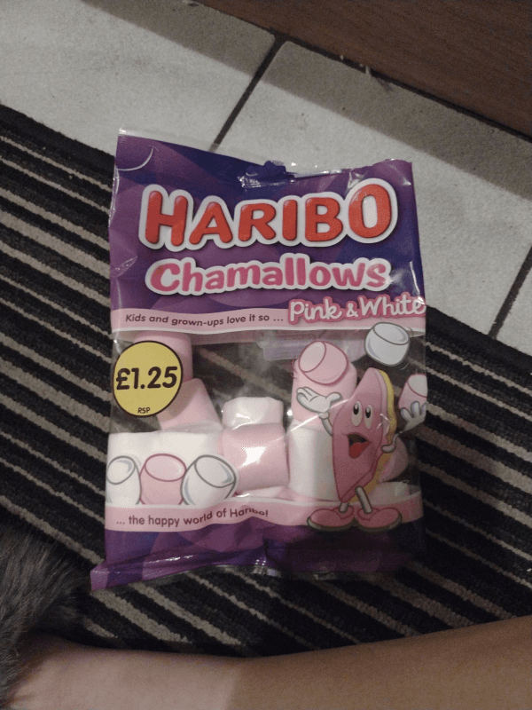Haribo Pink & White Chamallows