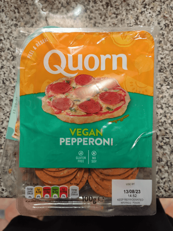 Quorn Vegan Pepperoni