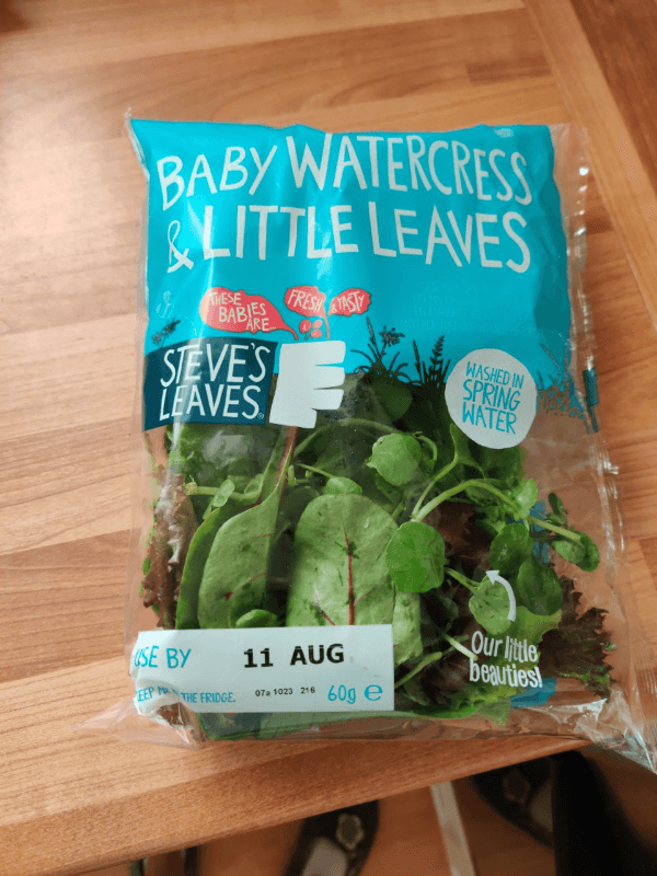 Steve'S Leaves Baby Watercress & Little Leaves