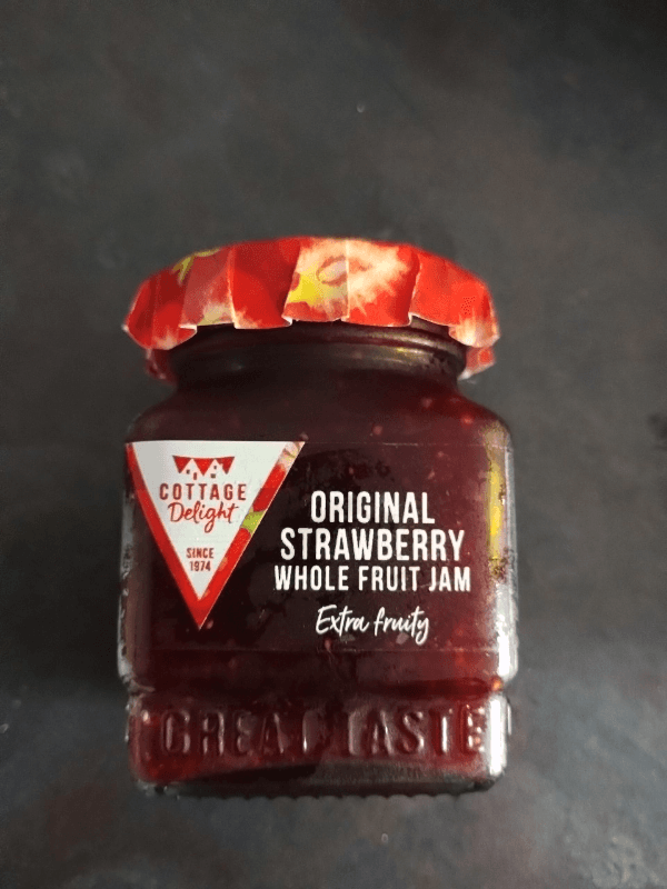 Cottage Delight Original Strawberry Whole Fruit Jam