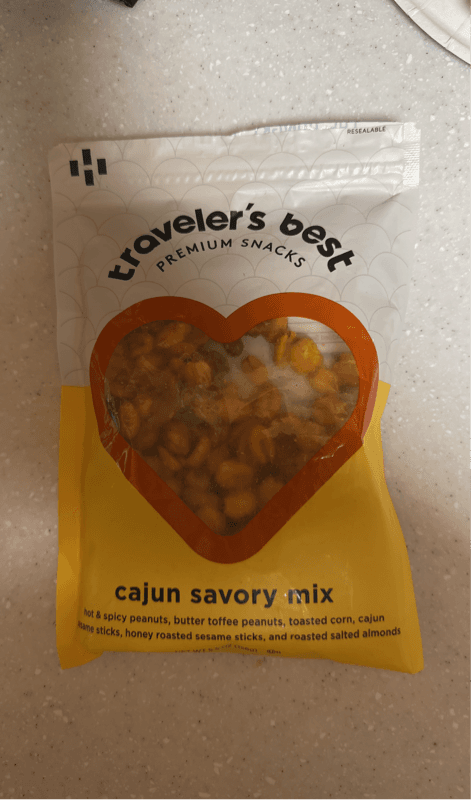 Traveler'S Best Premium Snacks Cajun Savory Mix