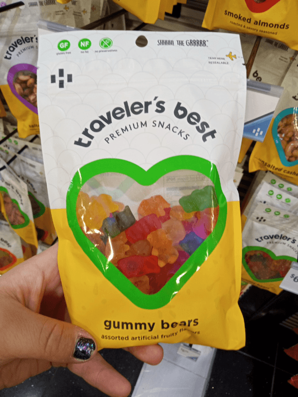 Traveler'S Best Premium Snacks Gluten Free Gummy Bears