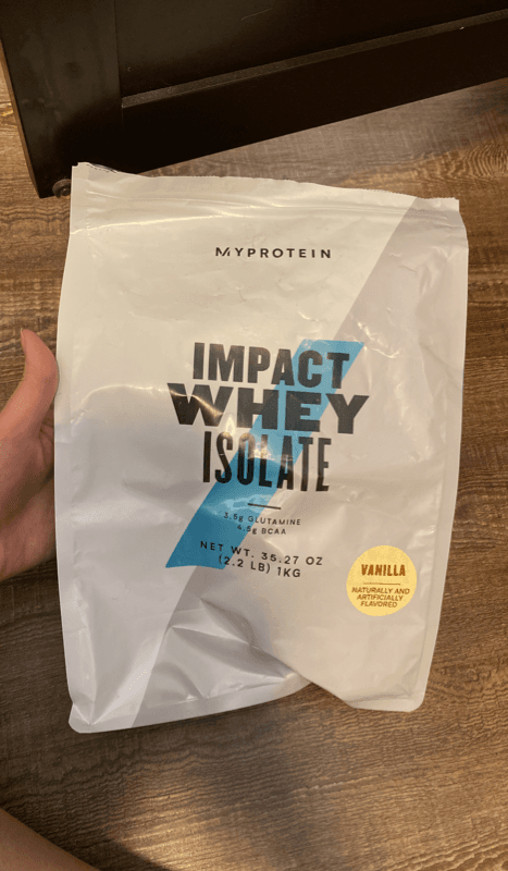 Myprotein Impact Whey Isolate Vanilla