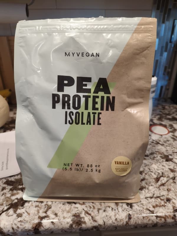 Myvegan Vanilla Pea Protein Isolate