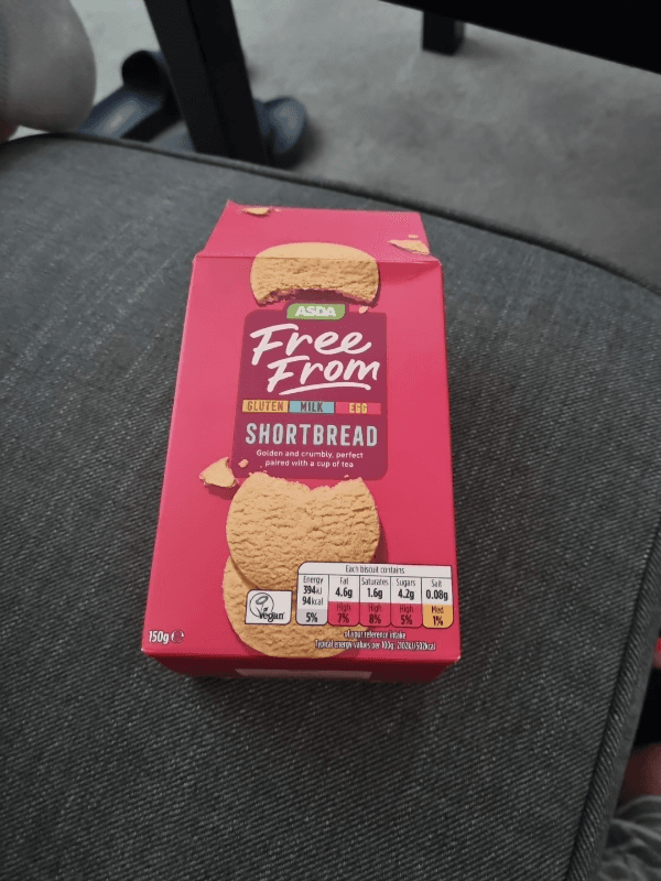 Asda Free From Shortbread