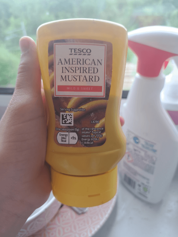Tesco American Inspired Mustard Mild & Sweet