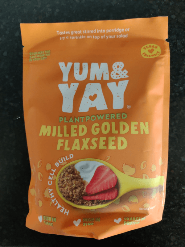 Yum & Yay Plant Powered Milled Golden Flaxseed
