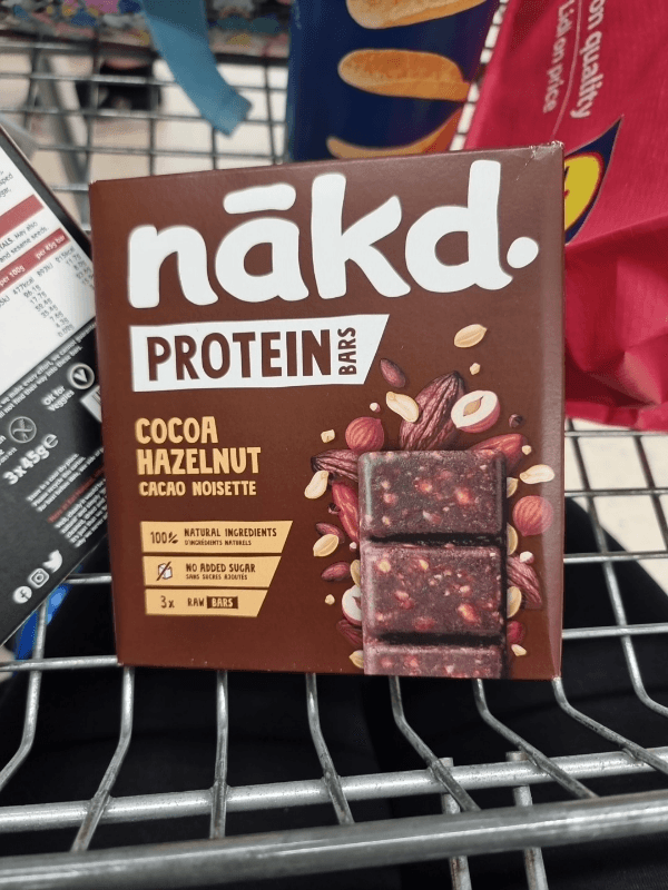 Nakd Protein Bars Cocoa Hazelnut