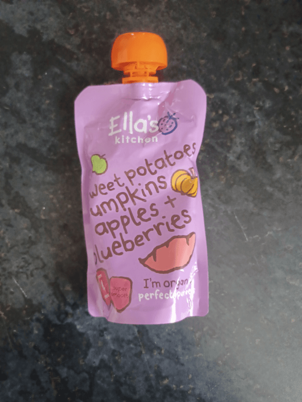 Ella'S Kitchen Sweet Potatoes, Pumpkins, Apples And Blueberries Puree
