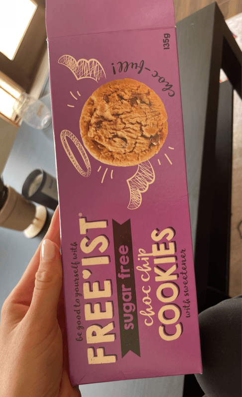 Free'Ist Sugar Free Choc Chip Cookies