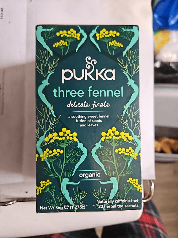 Pukka Three Fennel Delicate Finale Organic Tea Sachets