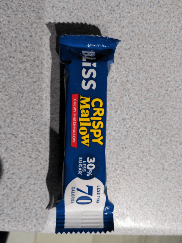 Bliss Crispy Mallow Chewy Marshmallow Bar