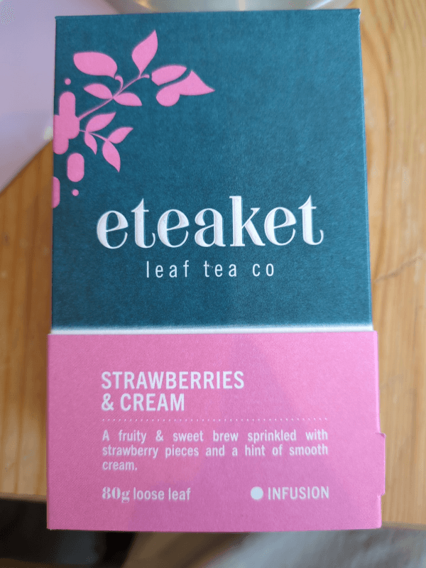 Eteaket Leaf Tea Co Strawberries & Cream