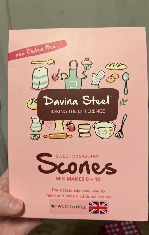 Davina Steel Gluten Free Scones Mix