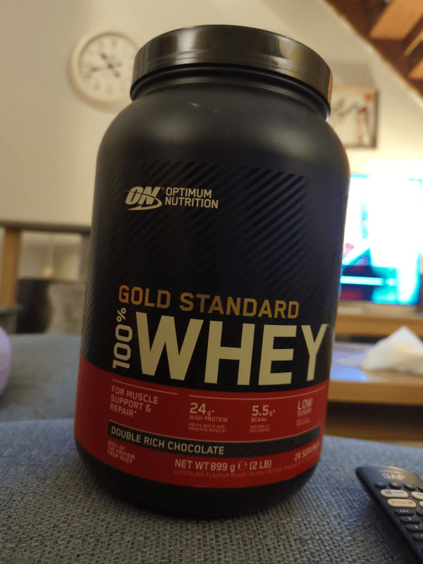 Optimum Nutrition Gold Standard 100% Whey Protein Powder - Double Rich Chocolate