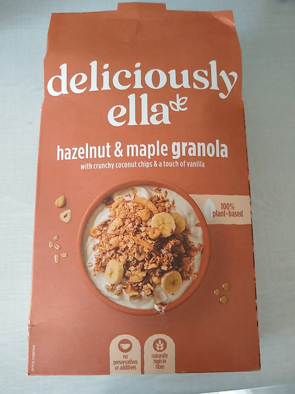 Deliciously Ella Hazelnut & Maple Granola