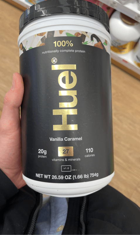 Huel Vanilla Caramel 100% Nutritionally Complete Protein