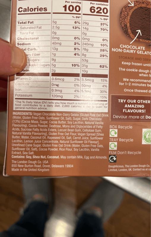 Doughlicious The London Dough Co. Chocolate Truffle