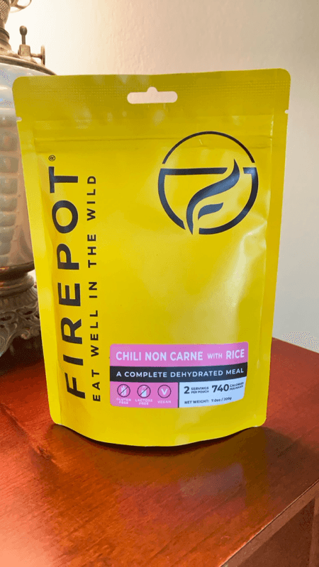 Firepot Chili Non Carne With Rice