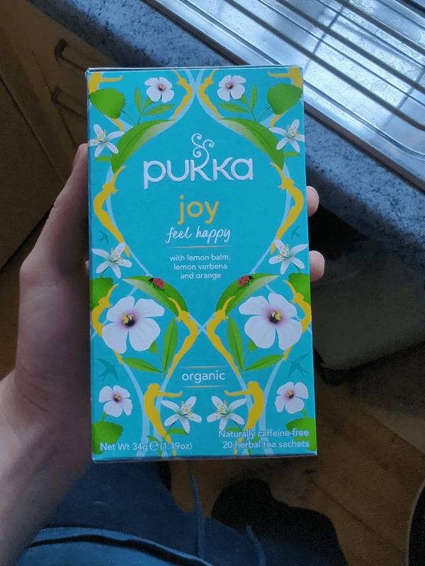 Pukka Joy Feel Happy Organic Herbal Tea Sachets