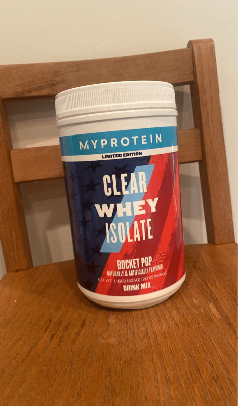My Protein Clear Whey Isolate Whey Protein Powder Drink Mix Rocket Pop