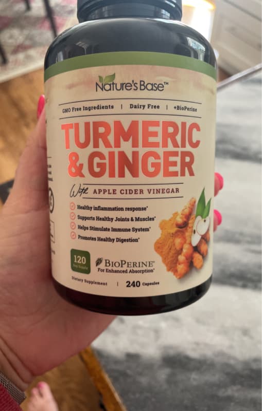 Nature'S Base Turmeric & Ginger With Apple Cider Vinegar