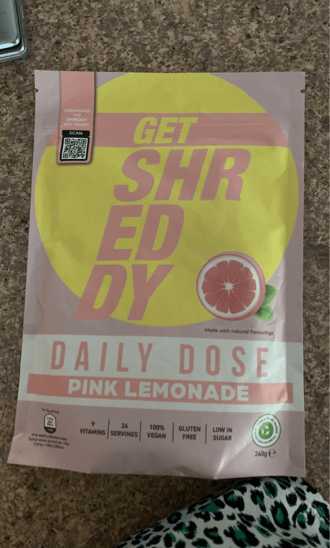 Shreddy Pink Lemonade Daily Dose