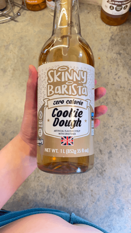 Skinny Barista Zero Calorie Cookie Dough Flavour Syrup