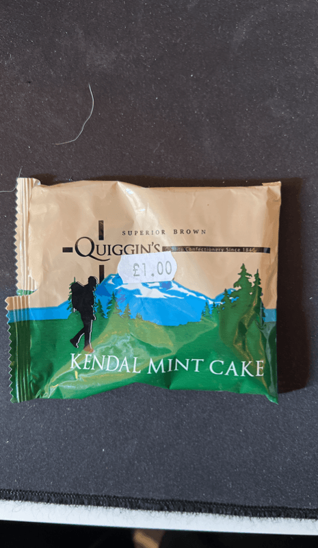 Quiggin'S Kendal Mint Cake Superior Brown