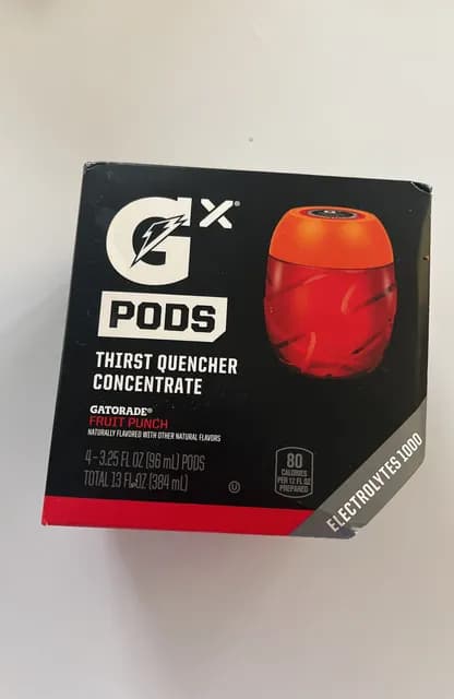 Gatorade Pods Thirst Quencher Concentrate Fruit Punch