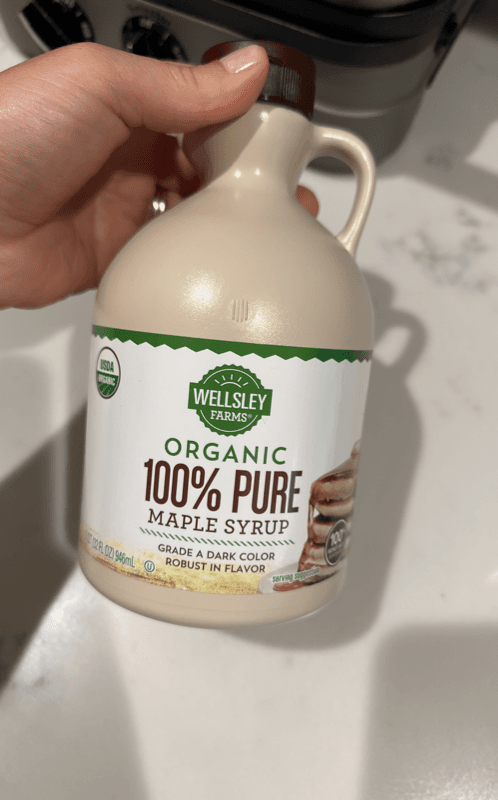 Wellsley Organic 100% Pure Maple Syrup
