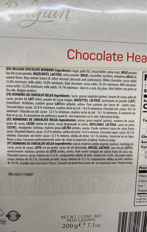 The Belgian Chocolate Hearts