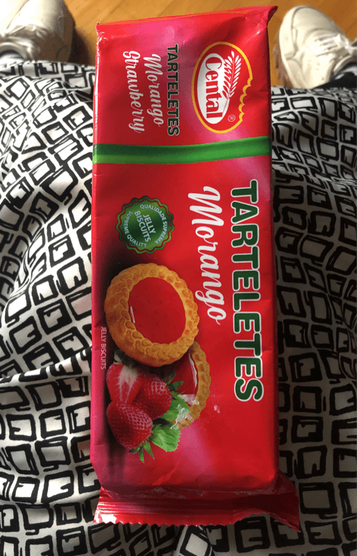 Central Tartelettes Morango Strawberry Jelly Biscuits