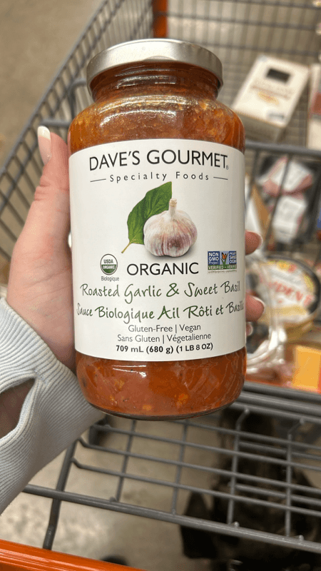 Is it Gelatin Free? Daves Gourmet Organic Pasta Sauce Roasted Garlic & Sweet Basil