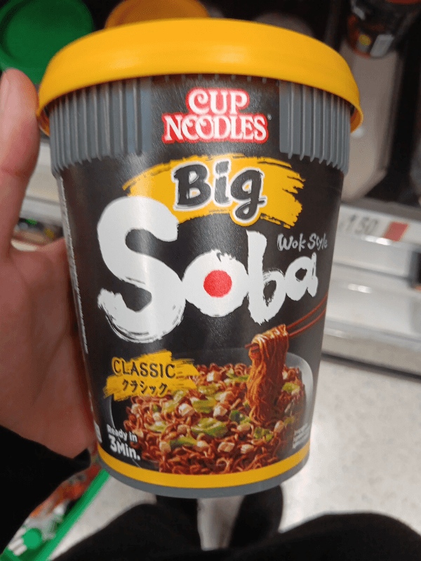 Cup Noodles Big Wok Style Soba Classic