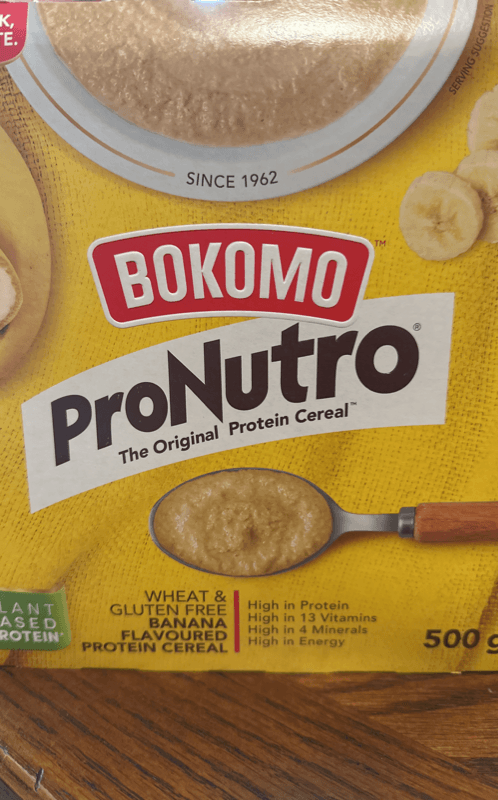 Bokomo Pronutro Banana Flavoured Protein Cereal