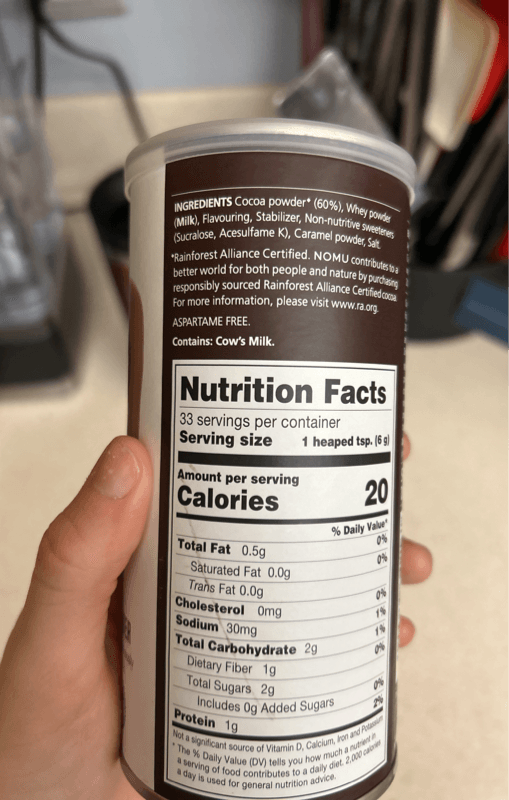 Nomu Skinny Hot Chocolate