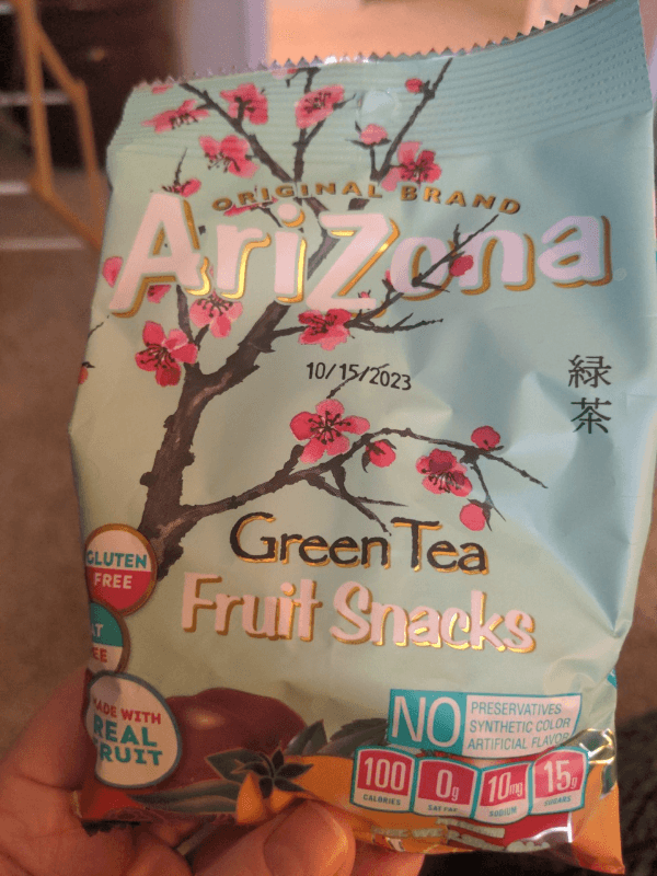 Arizona Green Tea Fruit Snacks