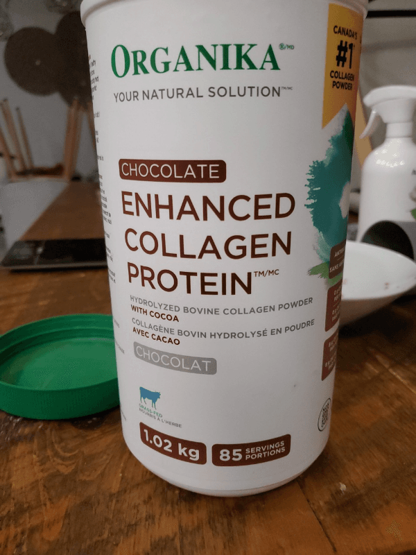 Organika Chocolate Enhanced Collagen Protein