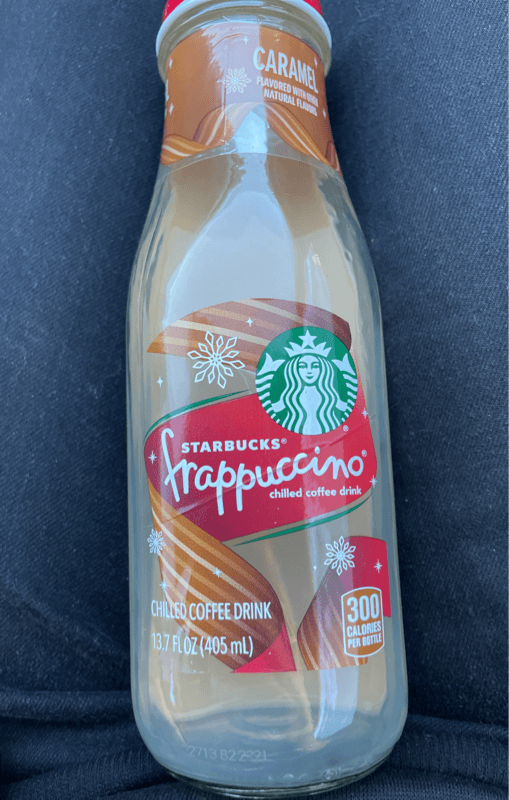 Starbucks Frappucino Chilled Coffee Drink Caramel