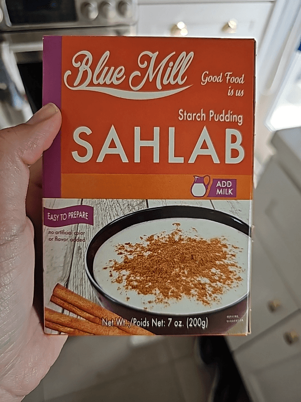 Blue Mill Starch Pudding Sahlab
