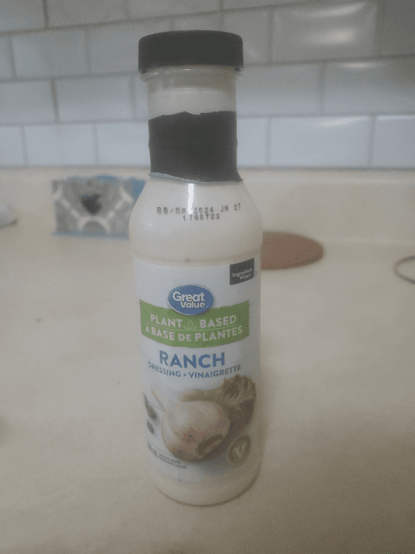 Great Value Plant Based Ranch Dressing