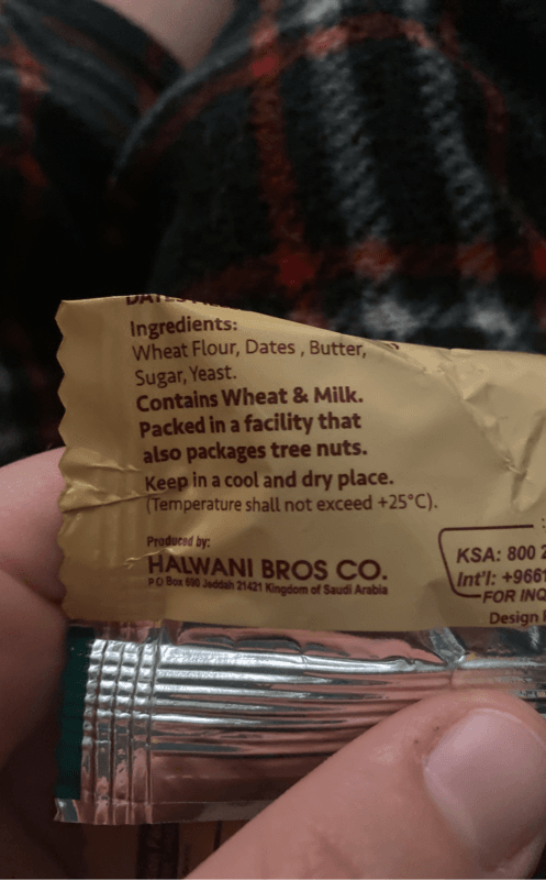 Halwani Bros Maamoul Dates Filled Cookies