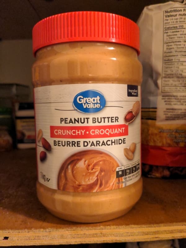 Great Value Peanut Butter Crunch