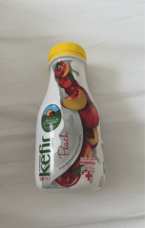 Mazzraty Probiotics Peach Flavored Kefir