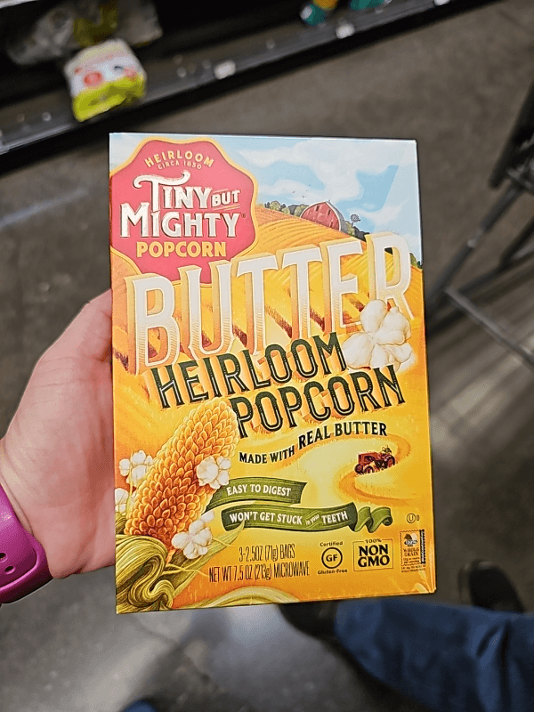 Tiny But Mighty Light Butter Heirloom Popcorn