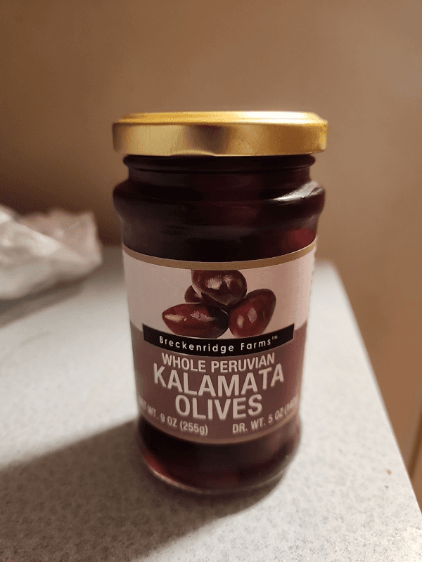 Breckenridge Farms Whole Peruvian Kalamata Olives